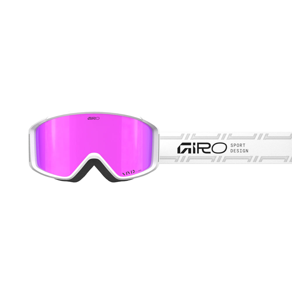 Giro Index II Stacked White Vivid Pink 1