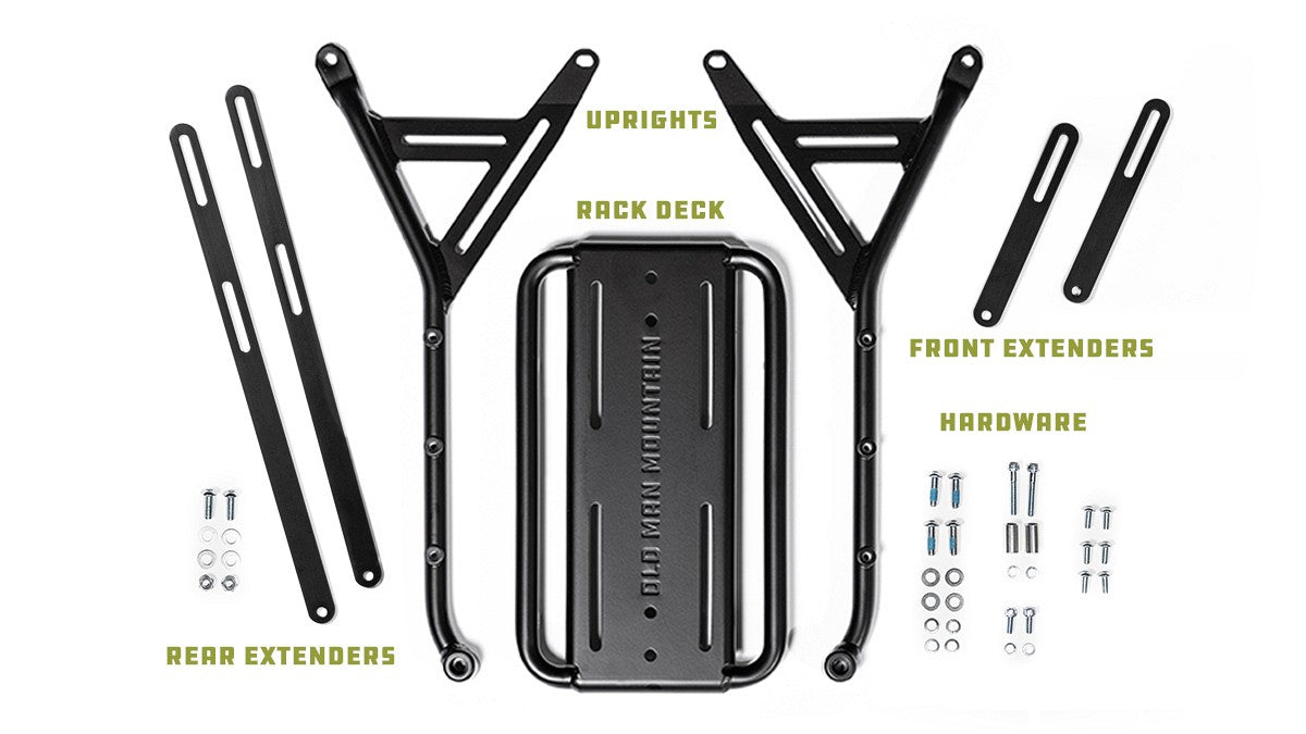 Old Man Mountain - Elkhorn Short Rack (Suits tyres up to 27.5x2.8" or 700x50)