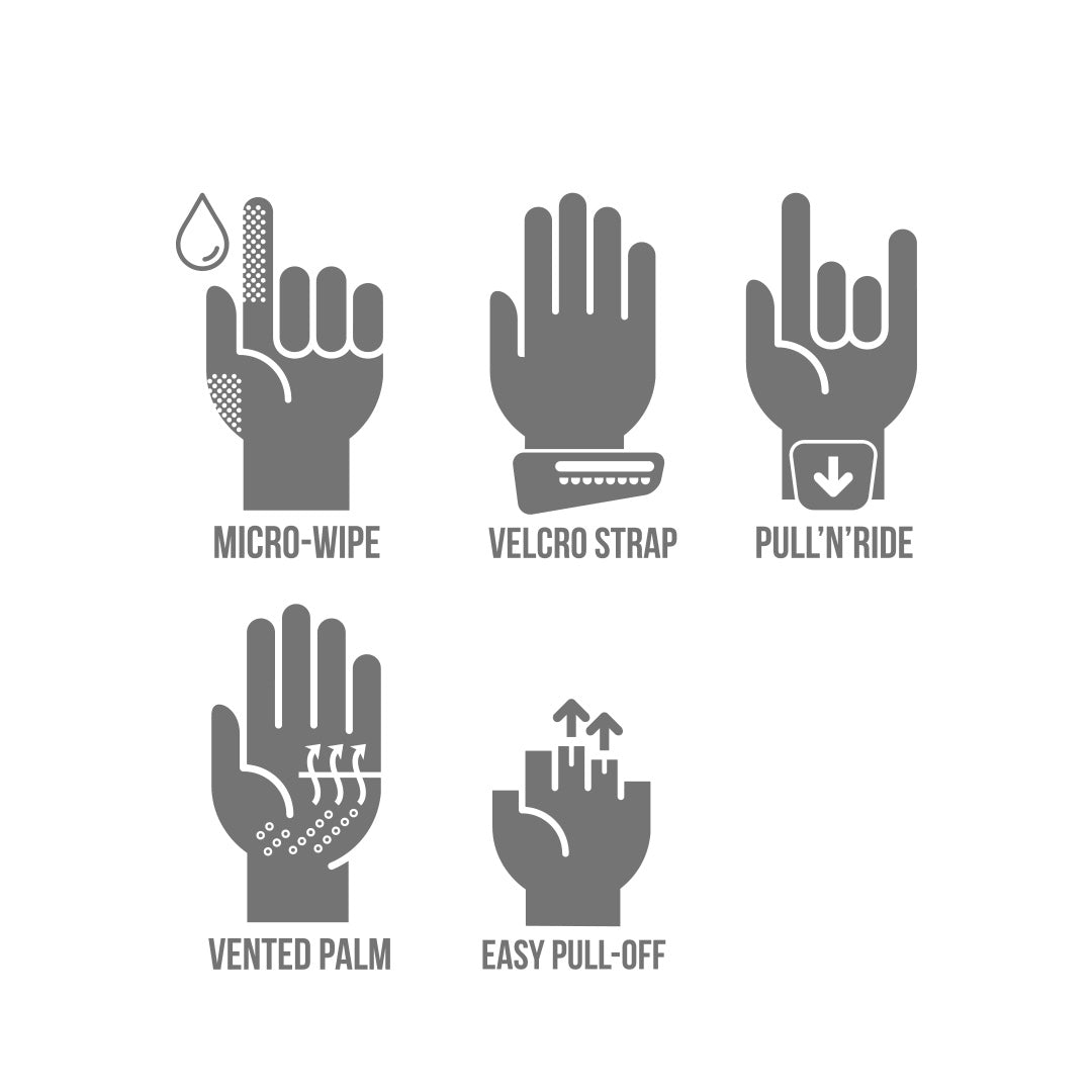 FIVE RC3 Glove - Feature Icons