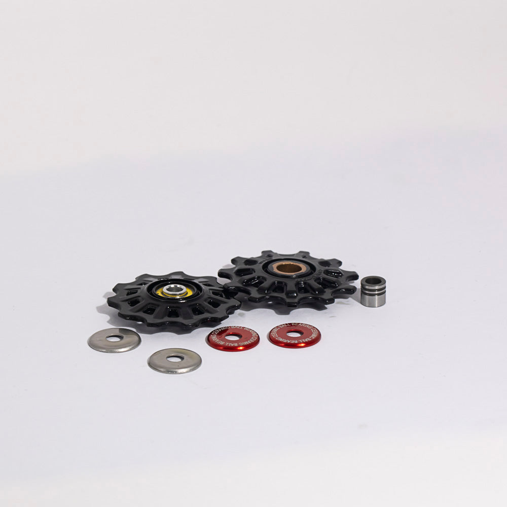 Campagnolo 12 Speed Record Derailleur Pulleys 8mm - Supplied with Screws Pair RD-RE612