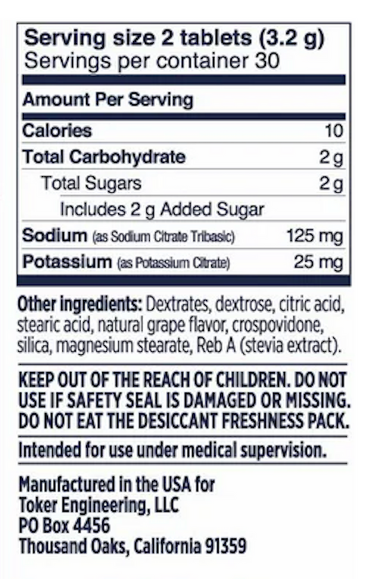 Saltstick Vitassium FastChews - Packets