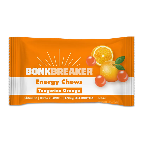 Bonk Breaker Energy Chews Single 50g - Tangerine Orange