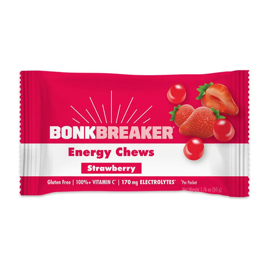 Bonk Breaker Energy Chews Single 50g - Strawberry