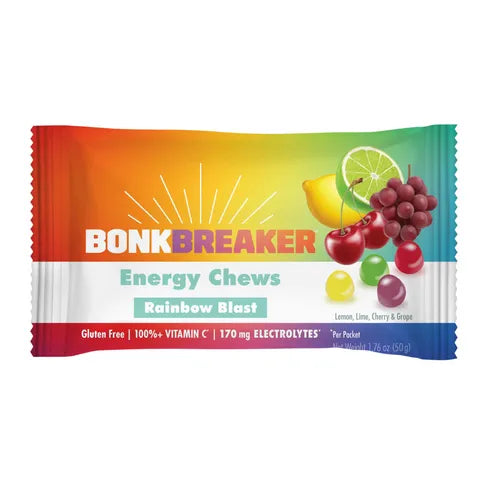Bonk Breaker Energy Chews Single 50g - Rainbow Blast