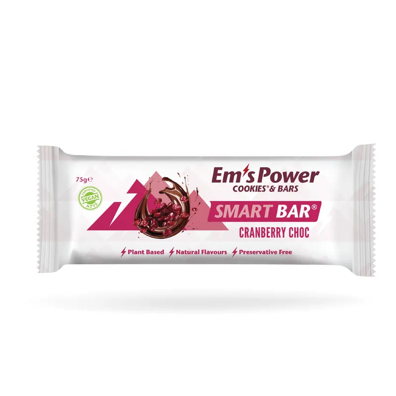 Em's Power Cookie Bars Chocolate Cranberry - Single