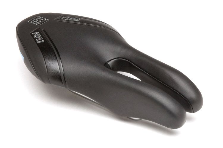 ISM PS 1.1 Black L-250 / W-130 Chromoly Rails Saddle
