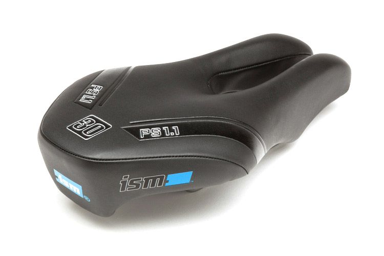 ISM PS 1.1 Black L-250 / W-130 Chromoly Rails Saddle