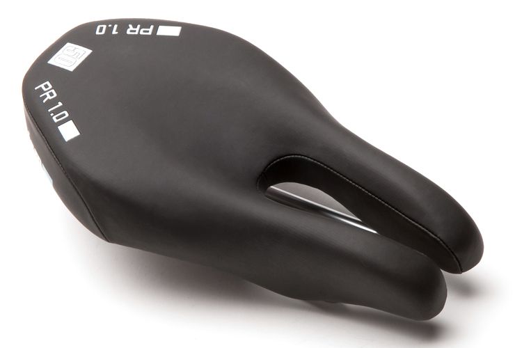 ISM PR 1.0 Black L-245 / W-130 Satin Steel Rails Saddle