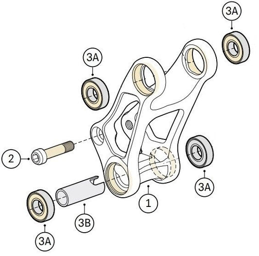 Cervelo ZFS-5 Upper Link Kit