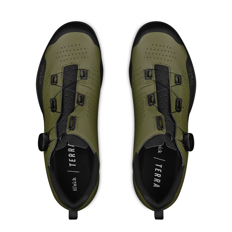 Fizik Terra Atlas Gravel Shoes - Army/Black