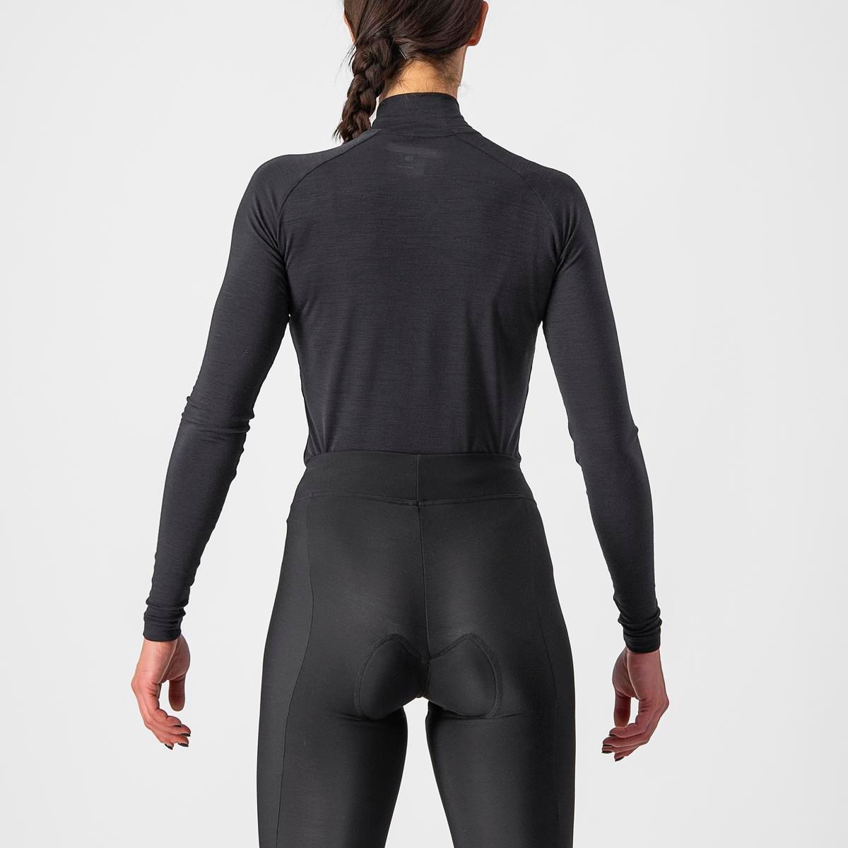 Castelli Bandito Wool Long Sleeve Women's Base Layer - Black