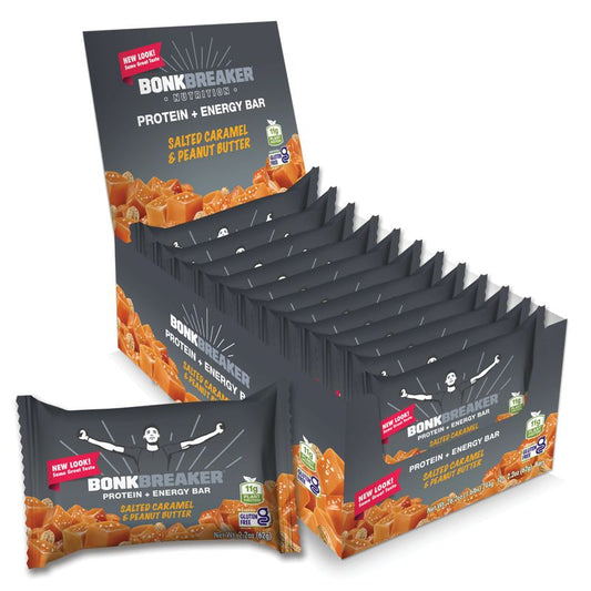 Bonk Breaker Protein & Energy Bar - Salted Caramel & Peanut Butter