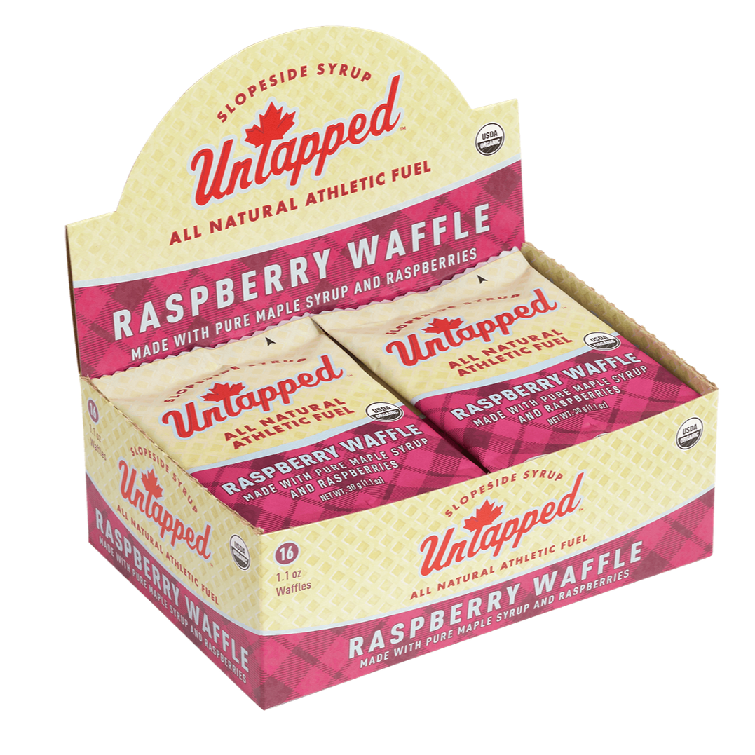 UnTapped Raspberry Waffle Box of 16 x 30g