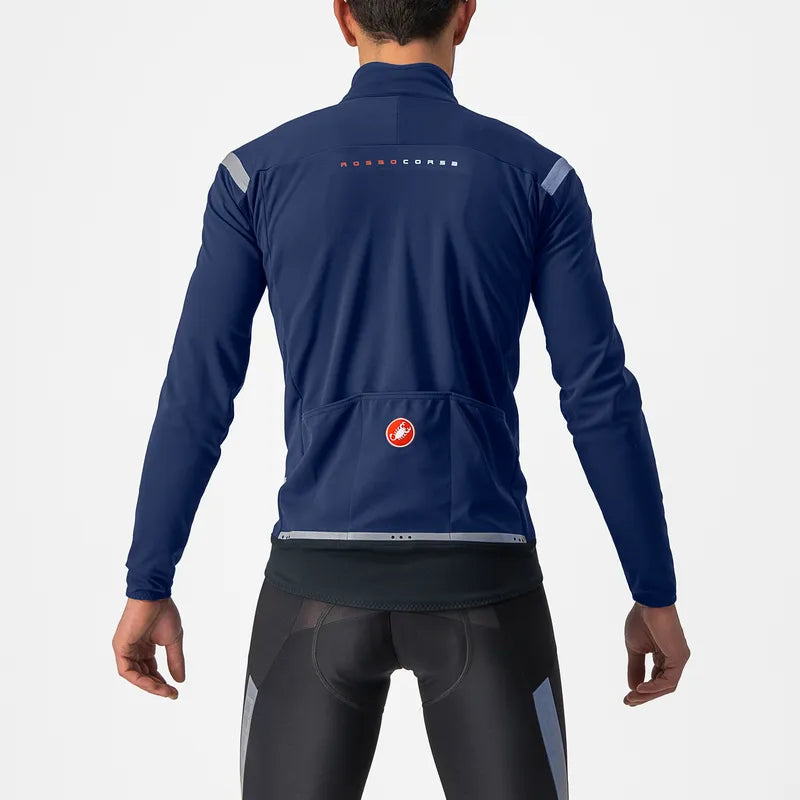 Castelli Jacket Perfetto Ros2 Convertible - Slate Blue