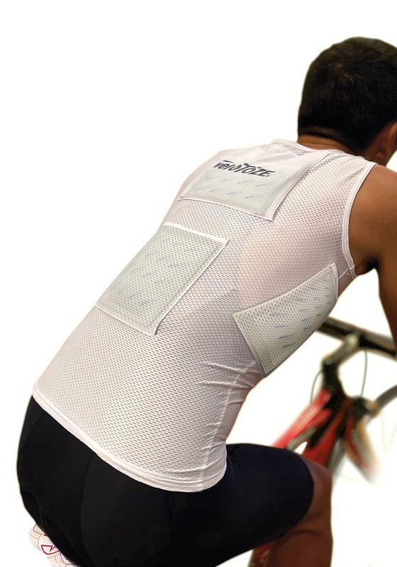 VeloToze Cooling Vest - Men's White - Large