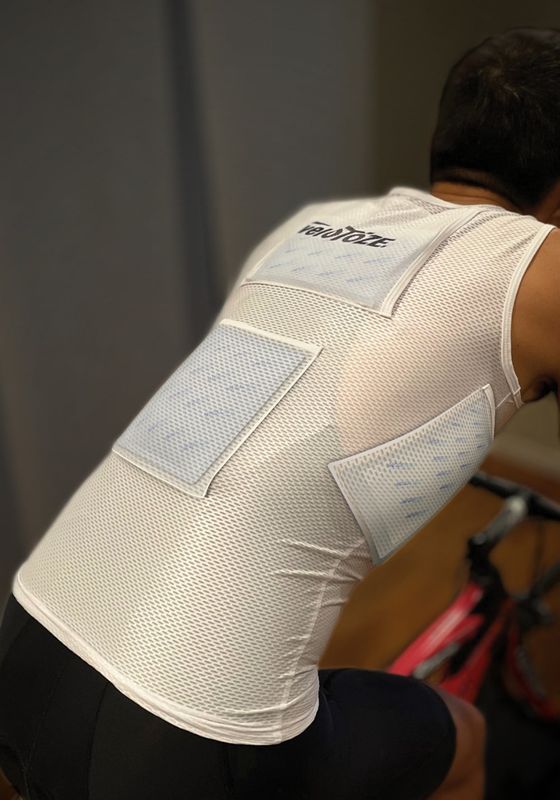 VeloToze Cooling Vest - Men's White - Large