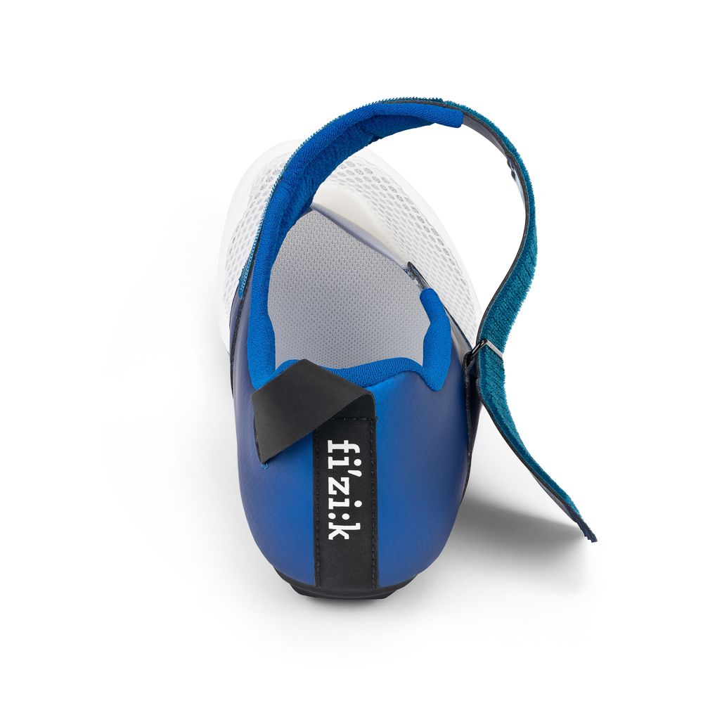 Fizik Transiro Hydra Triathlon Shoes White-Metallic/Blue