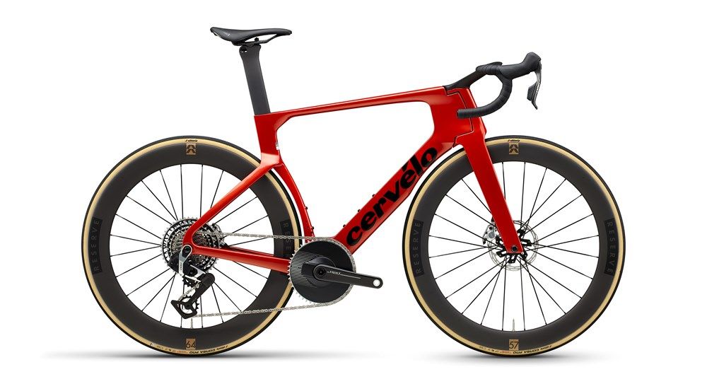 Cervelo S5 Red XPLR AXS 1 Road Bike - Carnelian