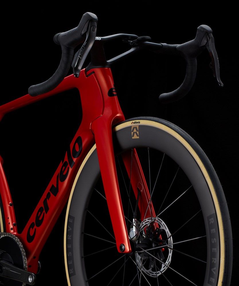 Cervelo S5 Red XPLR AXS 1 Road Bike - Carnelian