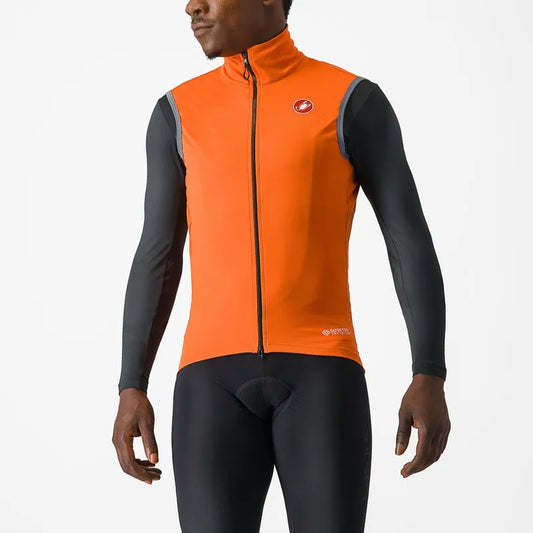 Castelli Perfetto Ro S 2 Vest Men's Red Orange