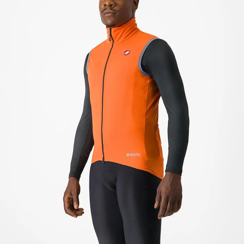Castelli Perfetto Ro S 2 Vest Men's Red Orange