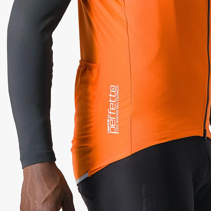 Castelli Perfetto Ro S 2 Vest Men's Red Orange
