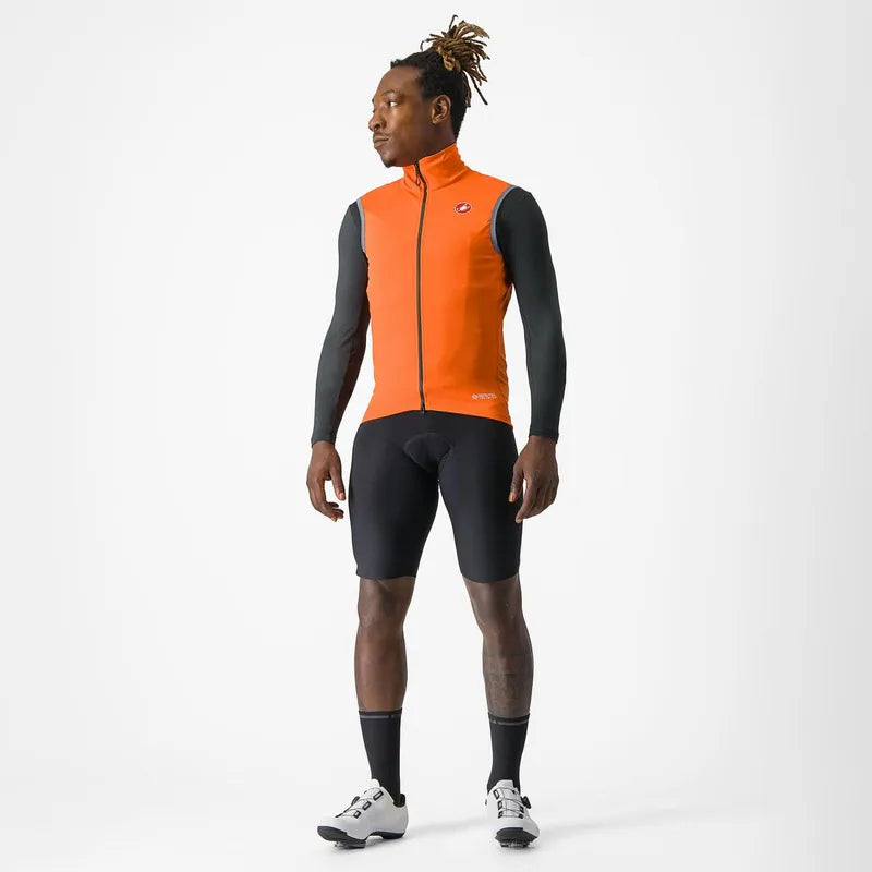Castelli Perfetto Ro S 2 Vest Men's Red Orange