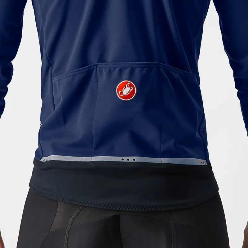 Castelli Perfetto Ro S 2 Long Sleeve Jacket Men's Belgian Blu