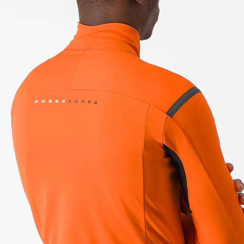 Castelli Perfetto Ro S 2 Long Sleeve Jacket Men's Red Orange/