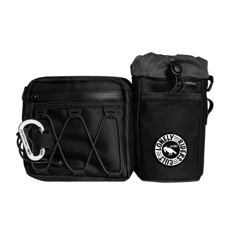 ULAC Krosstrek Dual Handlebar Bag 3.3L with Carabiner