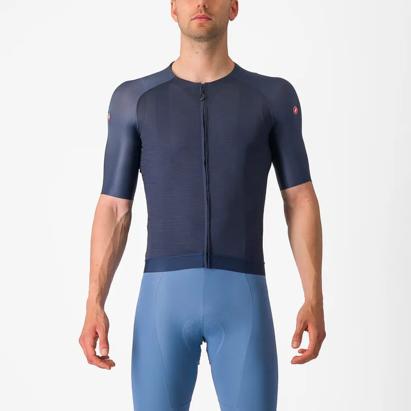 Castelli Aero Race 7.0 Jersey Belgian Blue