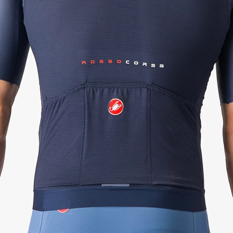 Castelli Aero Race 7.0 Jersey Belgian Blue