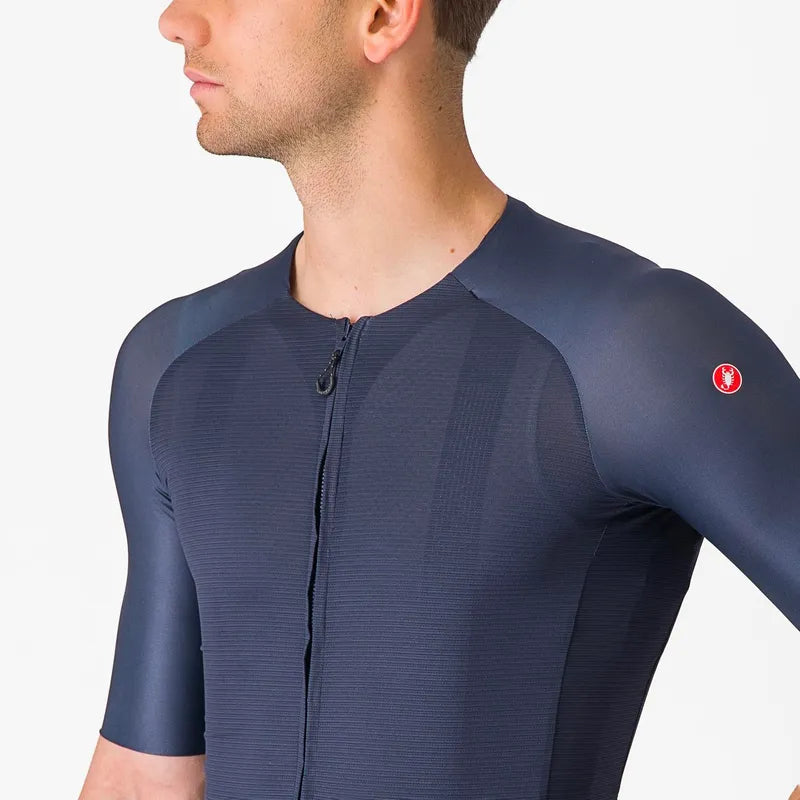 Castelli Aero Race 7.0 Jersey Belgian Blue