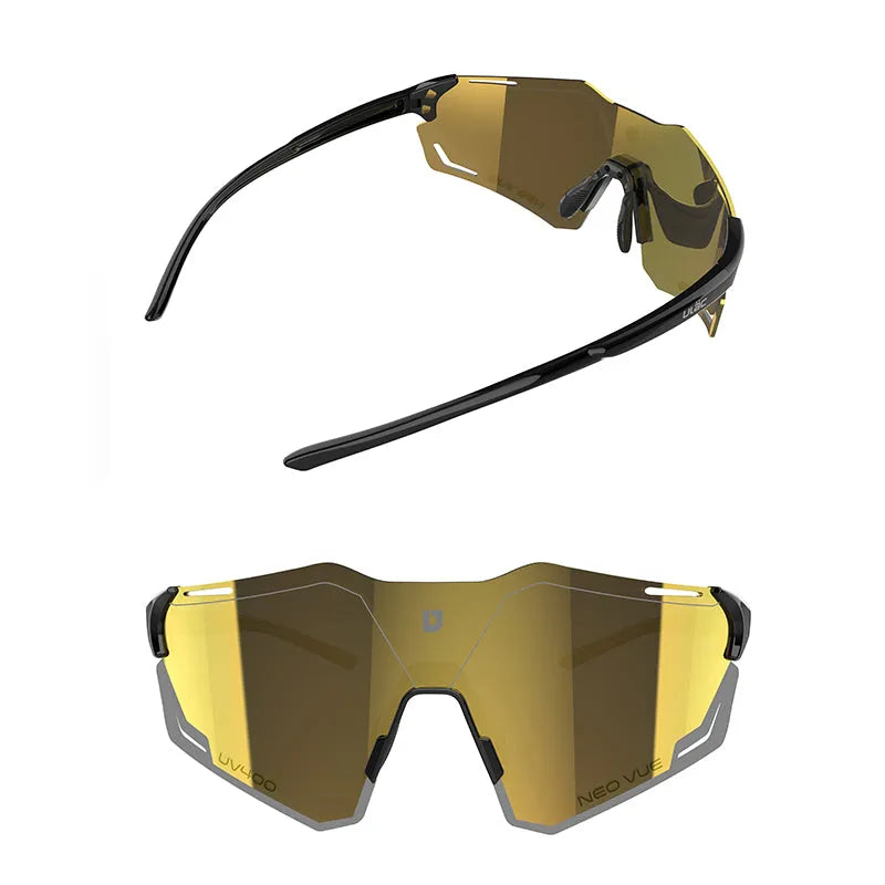 Ulac Neo Vue Otaku 18 Black / Champion Gold Photochromic