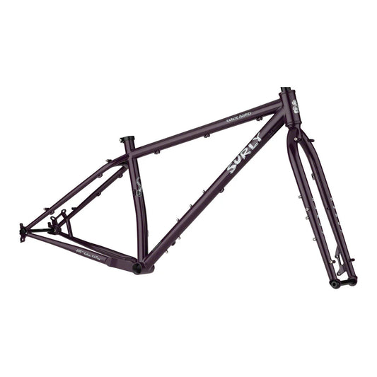 Surly Karate Monkey Frameset - Medium - Eggplant