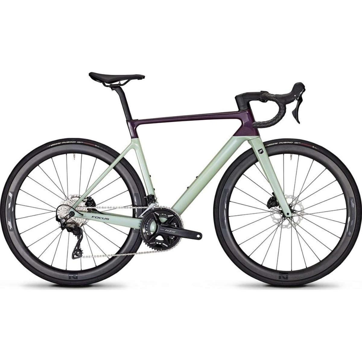 Focus IZALCO MAX DISC 8.8 105 12sp Road Bike - Dark Violet/Sky Grey