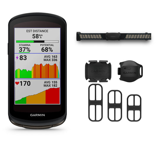 Garmin Edge 1040 Cycling Computer Bundle