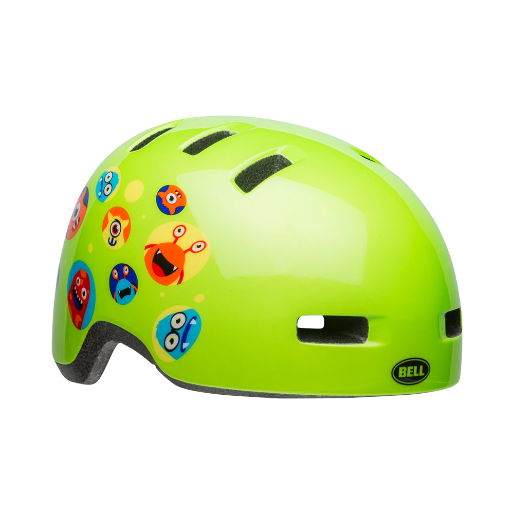 Bell Helmet Lil Ripper Child UC - Monsters Gloss Green