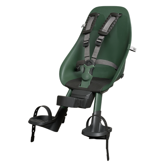 Urban Iki Bio Front Baby Seat with Compact Adaptor Green/Black