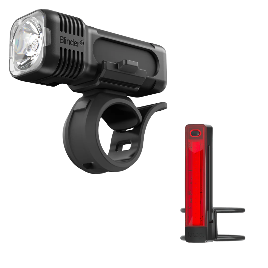 Knog Lightset, Blinder 400 + Plus Rear Bike