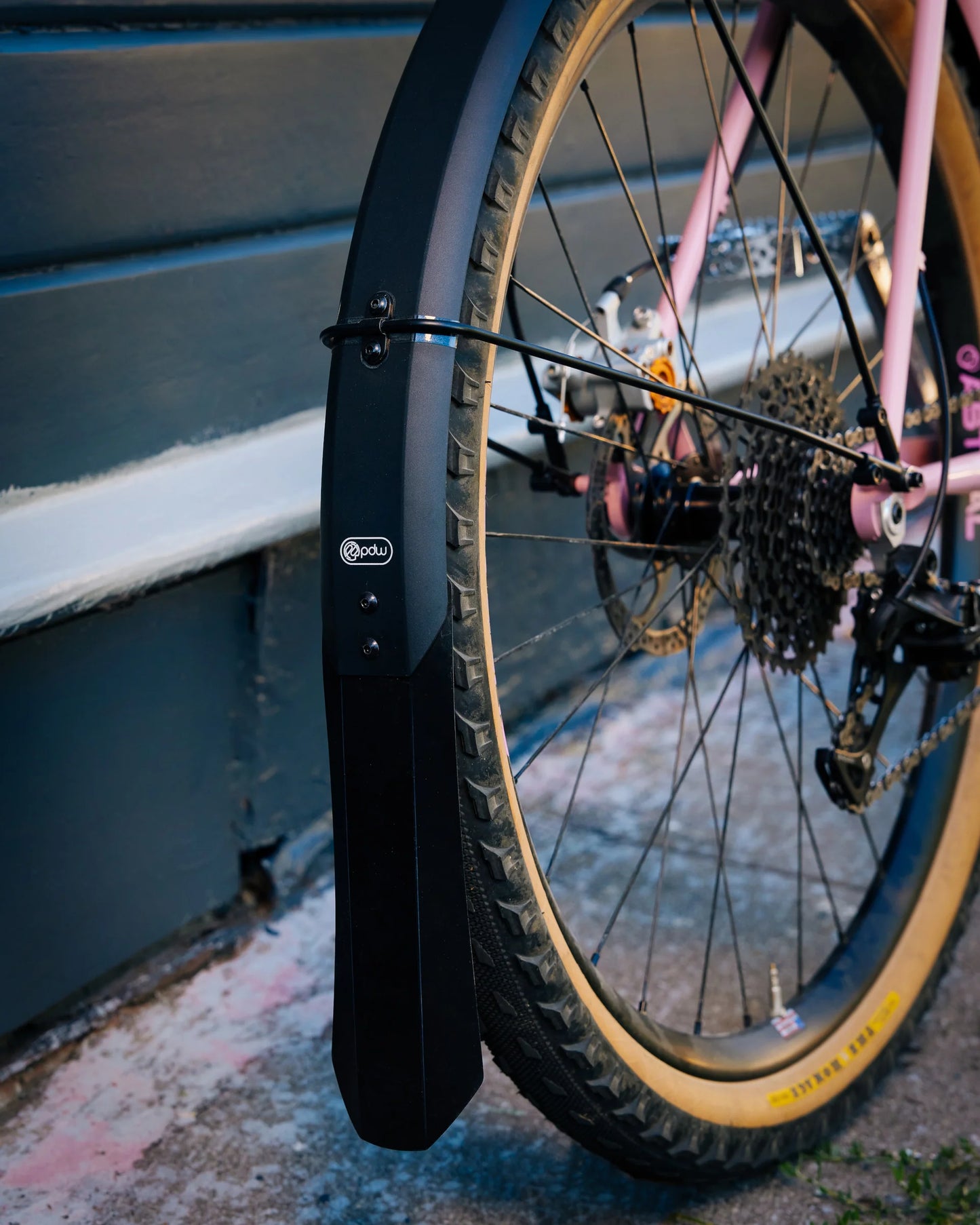 PDW Full Metal Fender Set - 29 x 2.5" - Black