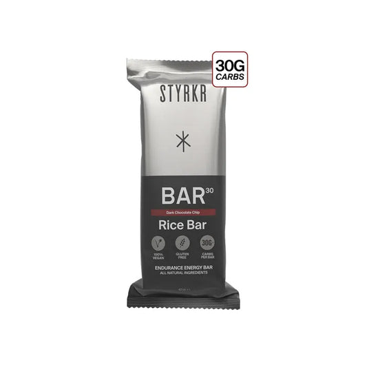 Styrkr Energy Bar BAR30 Dark Chocolate Chip - Single