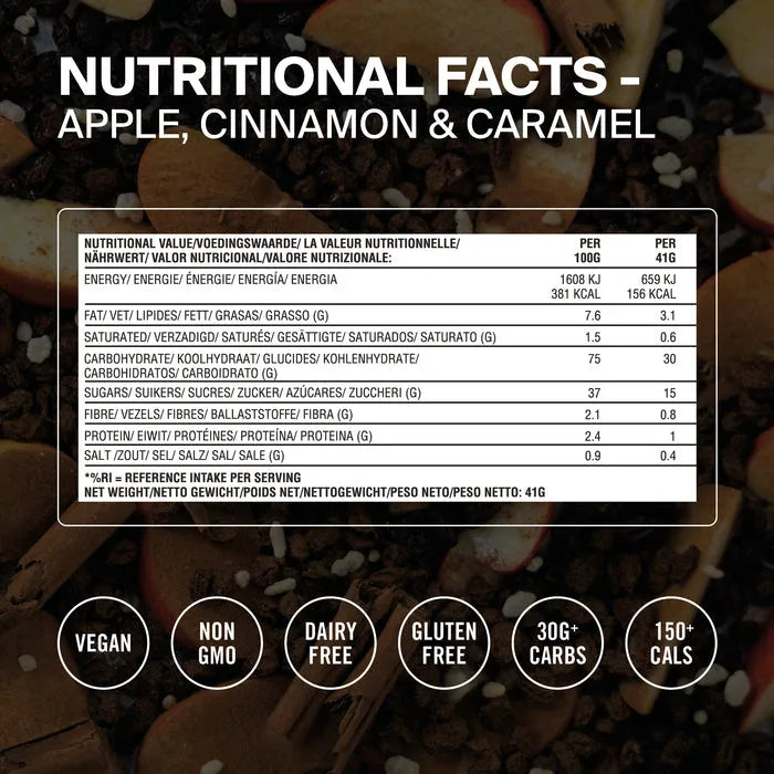 Styrkr BAR30 Energy Apple, Cinnamon, Caramel & Sultana - Box of 12