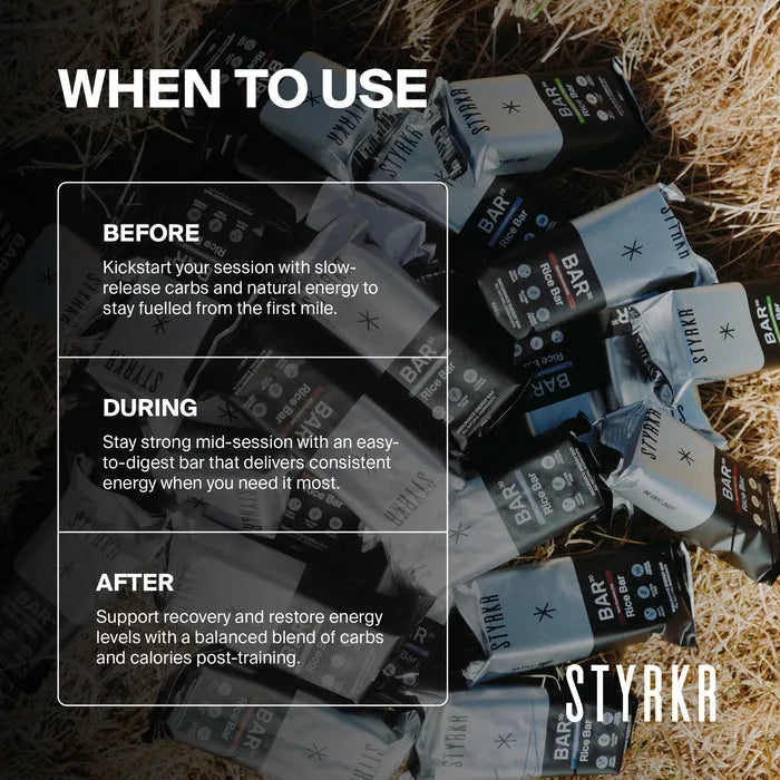 Styrkr BAR30 Energy Apple, Cinnamon, Caramel & Sultana - Box of 12