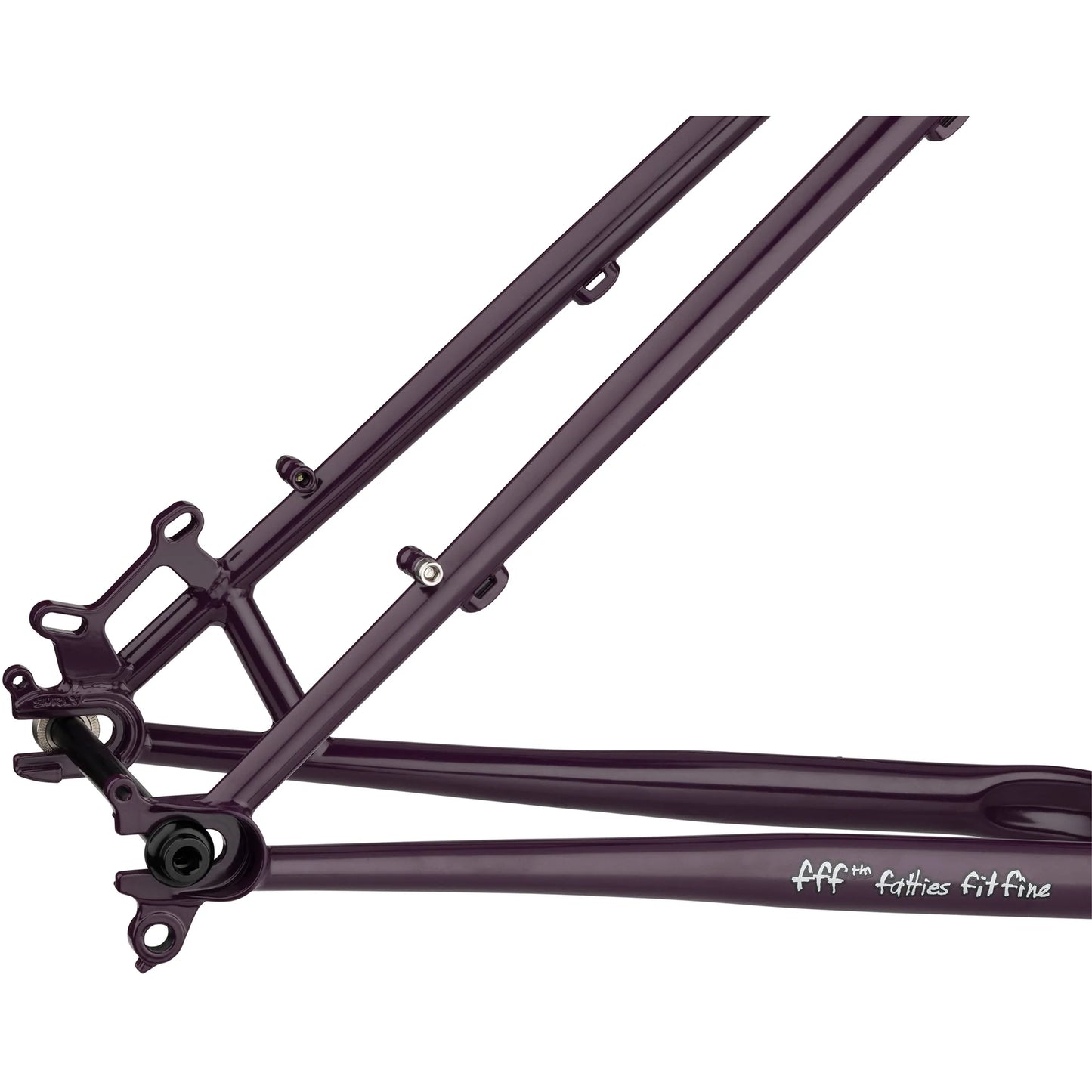 Surly Karate Monkey Frameset - Medium - Eggplant