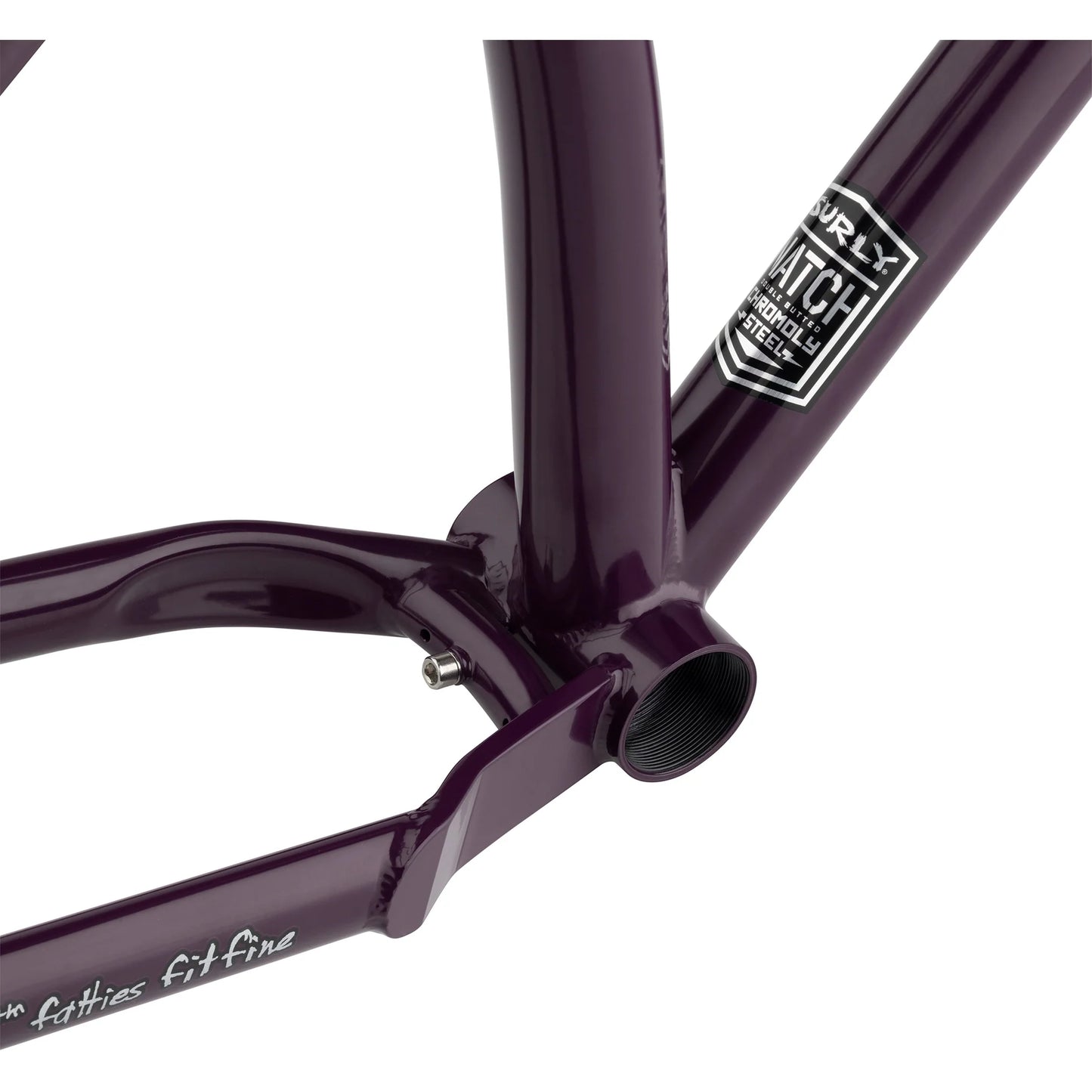 Surly Karate Monkey Frameset - Medium - Eggplant