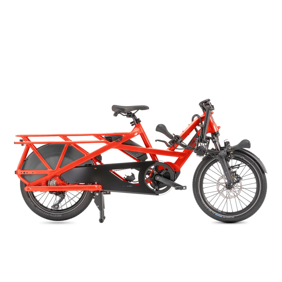 Tern GSD S10 Bosch Cargo Electric Bike - Gloss Tabasco/ Dark Grey