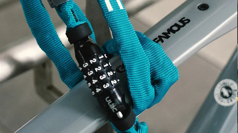 Ulac Lock 52nd St Chain Hardened Steel Combo - 4mm x 120cm