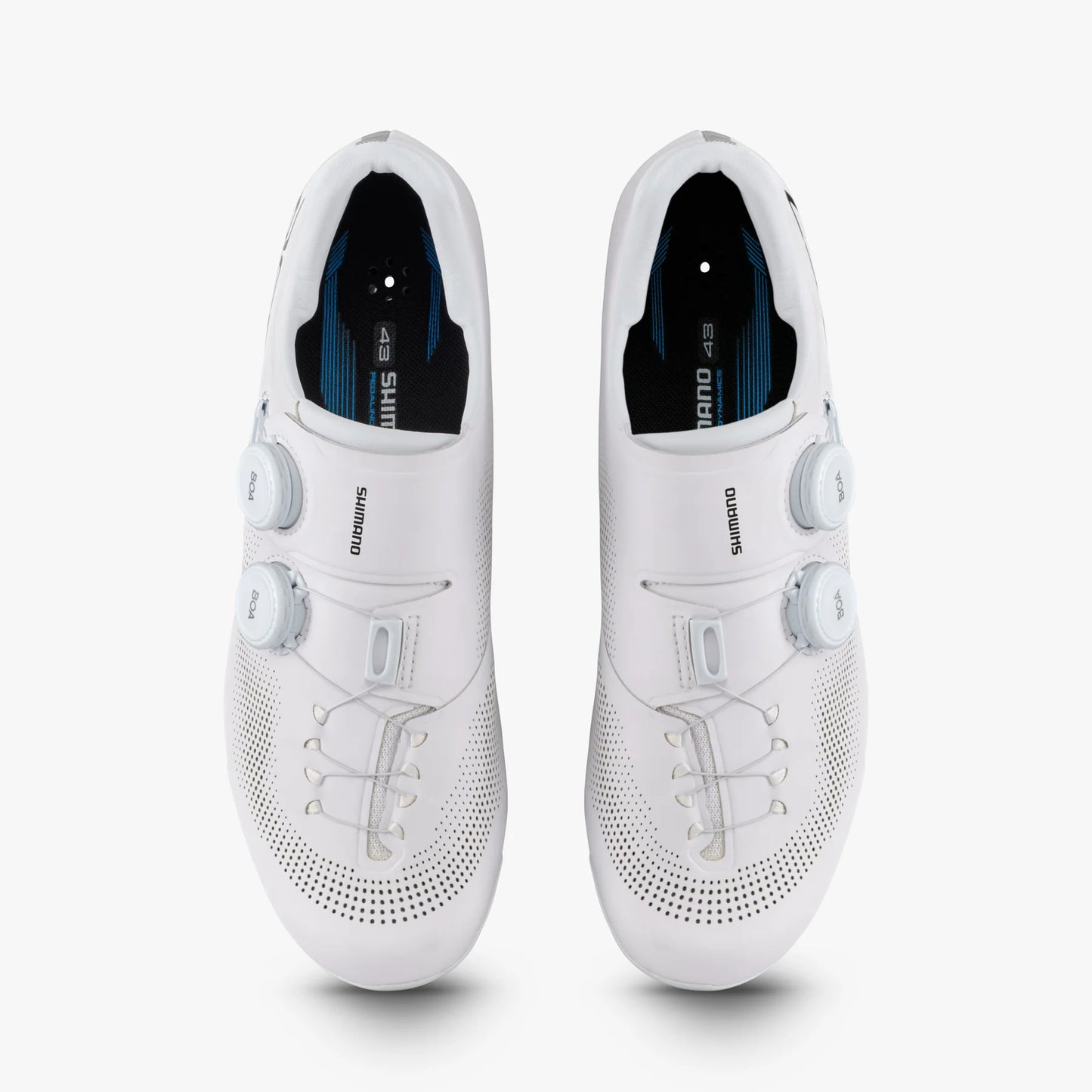 Shimano SH-RC703 Wide Road Shoes - White