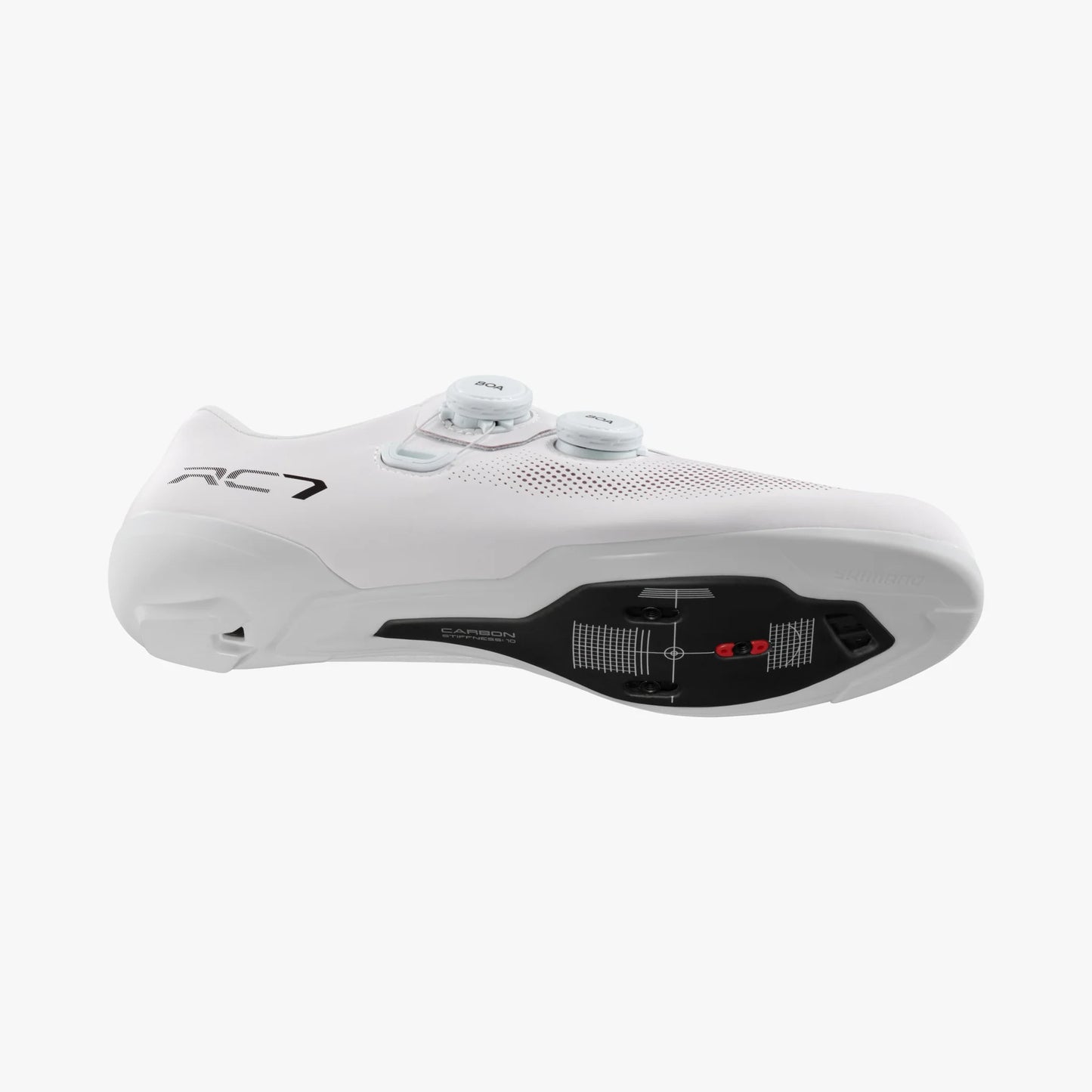 Shimano SH-RC703 Wide Road Shoes - White